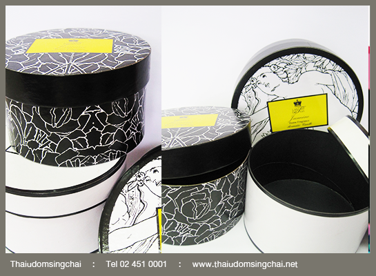กล่องใส่เทียน, กล่องกระดาษ, กล่องกลม, paper box 